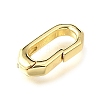 Brass Spring Gate Rings KK-V007-006G-03-2