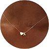 Simple Style Adjustable 316L Surgical Stainless Steel Heart and Initial Pendant Necklaces for Women WG95AEF-24-1