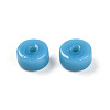Opaque Solid Color Glass Beads GLAA-N007-6x3mm-A03-2