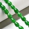 Natural Malaysia Jade Dyed Beads Strands G-B106-A09-01-2