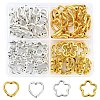 80Pcs Tibetan Style Alloy Bead Frame TIBE-YW0001-78-1