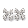 Non-Tarnish 304 Stainless Steel Stud Earrings EJEW-H013-29P-1