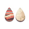 Printed Iron Pendants IFIN-L028-F07-2