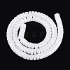 AB Color Plated Imitation Jade Glass Beads Strands GLAA-T026-3x6mm-J01-2