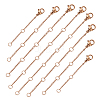 16Pcs 4 Size 304 Stainless Steel Cable Chain Extender STAS-TA0002-33RG-2