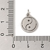 Non-Tarnish 201 Stainless Steel Charms STAS-E217-46P-3