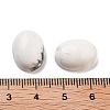 Natural Howlite Cabochons G-G145-01B-36-3