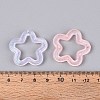 Transparent Luminous Acrylic Pendants TACR-T007-12-3