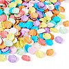 320Pcs 8 Colors Opaque Acrylic Pendants SACR-TA0001-41-3