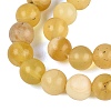 Natural Yellow Opal Beads Strands G-Q616-05A-4
