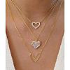 Alloy Pendant Layered Chain Necklaces for Women WGC39CD-05-1