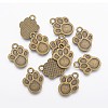 Tibetan Style Alloy Pendants X-TIBEP-21652-AB-NR-1