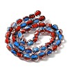Two Tone Resin Beads Strands GLAA-T035-02B-3