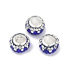 Alloy Rhinestone Clay Pave Beads ALRI-D300-02S-04-1