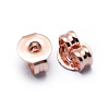 Brass Ear Nuts LS-KK-I641-01RG-2