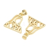 Brass Pendants KK-L275-54G-01-2