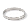 Non-Tarnish 304 Stainless Steel Textured Bangles BJEW-F464-13P-1