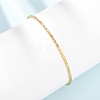 Textured 304 Stainless Steel Bangles for Women BJEW-Z165-05G-1