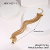 304 Stainless Steel Multi Strand Ball Chains Bracelets for Women FS-WGF1B10-01-1