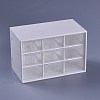 Plastic Cosmetic Storage Display Box AJEW-WH0096-62-1