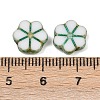 Czech Pressed Glass Beads GLAA-I061-01A-3