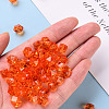 Transparent Acrylic Beads TACR-S154-15B-84-5
