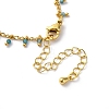 Brass Cable Chain Necklace Making KK-K337-12G-14-3