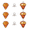 DIY Diamond Glass Bottles Pendants Making Kits DIY-TA0012-40E-2