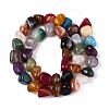 Natural Agate Beads Strands G-T142-66-2