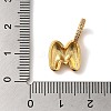 Brass Micro Pave Cubic Zirconia Pendants KK-K345-13M-G-3