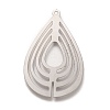 Non-Tarnish 304 Stainless Steel Pendants STAS-I174-05P-2