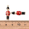 Alloy Enamel Pendants FIND-P035-07G-3