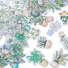 100Pcs Story of Four Seasons PET Stickers Self-Adhesive Stickers DIY-TA0003-69C-3