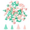 Gorgecraft 60Pcs 4 Style Rubber Knitting Needle Point Protectors DIY-GF0006-62-1