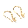 Brass Earring Hooks KK-B072-06G-1
