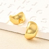 Rack Plating Brass Cuff Earrings for Women EJEW-H091-17G-3