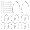 50Pcs 304 Stainless Steel Earring Hooks STAS-ME0001-51P-1
