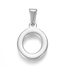 304 Stainless Steel Pendants STAS-F106-95P-O-01-1