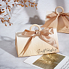 30Pcs Triangle Paper Wedding Candy Gift Boxes CON-GO0001-14-3