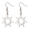 Alloy Hollow Dangle Earrings EJEW-JE05495-4