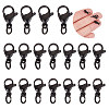 Unicraftale 30Pcs 3 Styles 304 Stainless Steel Lobster Claw Clasps STAS-UN0050-14-1