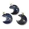 Natural & Synthetic Gemstone Mixed Gemstone Pendants G-A297-02G-2
