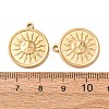 304 Stainless Steel Pendants SA-CBABD1E-06G-2