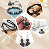 5 Strands Natural Lava Rock Round Beads Strands G-LT0001-02A-02-5