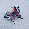 Butterfly Plastic Claw Hair Clips PW-WG4F491-05-1