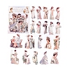 40Pcs Roman Holiday Series PET Stickers PW-WG53C10-03-1