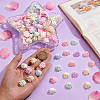 120Pcs Resin Cabochons MRMJ-GA0001-30-3