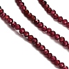 Natural Garnet Beads Strands G-RM2025-18-2mm-4