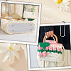 4Pcs 4 Colors PU Leather Oval Bottom FIND-CL0001-79A-5