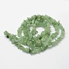 Natural Green Aventurine Beads Strands G-F328-24-2